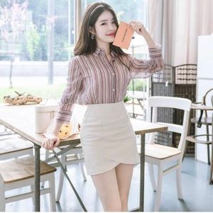 Tops - One size strip blouse Tops - One size strip blouse